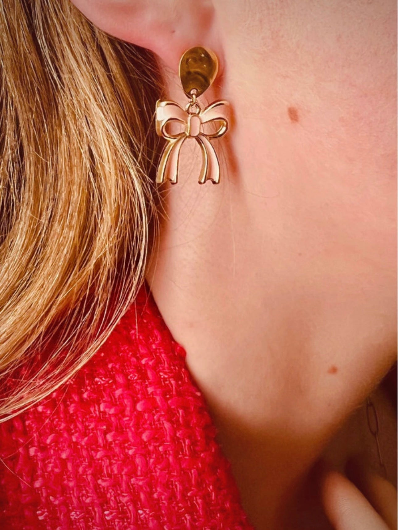 Boucles d’oreilles en acier inoxydable